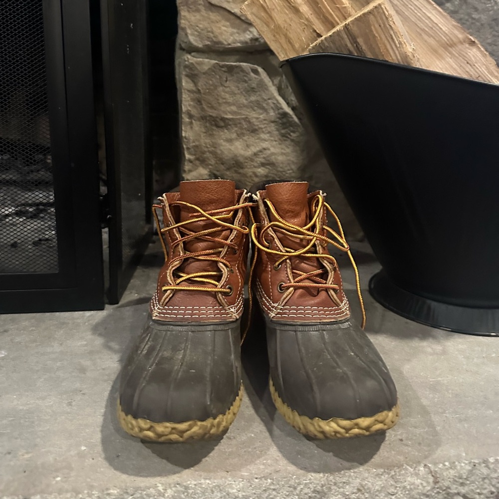 L.L. Bean duck boots
